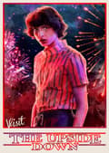 A3 Print - Stranger Things - Mike Wheeler multifärg