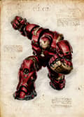 A3 Print - Ironman Hulkbuster Multicolor