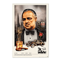 Miniatyrbillede 1 af 2: Poster - THE GODFATHER Multicolor