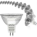 12-pack MR16 Halogenlampor 12V 20W GU5.3 Dimbar 2700K Varmvitt Ljus
