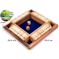 Miniatyrbild 3 av 5: Shut The Box 4 spelare - Trac-spel - Ekologiskt träspel - från 6 år