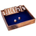 Miniatyrbild 5 av 5: Shut The Box 2 spelare - Trac Game - Ekologiskt träspel - från 6 år