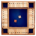 Miniatyrbild 2 av 5: Shut The Box 4 spelare - Trac-spel - Ekologiskt träspel - från 6 år