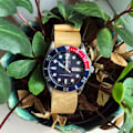 Miniatyrbilde 2 av 4: Khaki / beige nato-rem Khaki 20mm