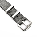 Miniatyrbillede 2 af 2: Seatbelt nato grå Grey 22mm