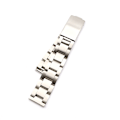 Miniatyrbillede 5 af 7: Østerslås lige endestykke Silver 19mm