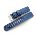 Miniatyrbild 1 av 2: Blått natoband i två delar Blue 22mm