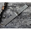 Pikkukuva 5 / 6: Tunn milanese klocklänk Silver 20mm