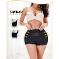Miniatyrbillede 4 af 5: Vatteret numseløfter Korrigerende undertrøje Butt Enhancer Body Shaper Formende rem Fake Hip Shapewear Undertrøje Push Up Trusser Sort Sort M M