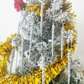 Miniatyrbilde 4 av 4: Iskrystaller Dekorasjoner 12 PCS Juletrepynt Kunstig Snødråpe Baubles, 13CM Isklystaller Jul Henge Glitter Dråpe Baubles Isklystal
