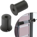 Pikkukuva 1 / 5: Starlink kaapelin reitityssarja 1" seinäreikään, kaapelin reitityssarja Starlinkille, Starlink läpivienti, Starlink kaapelin läpivientikumi Black 2pcs