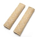Miniatyrbilde 1 av 10: 4 stk Cover Puter Skulderputetrekk Rem Beige&white