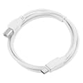 Pikkukuva 4 / 5: Micro-USB–USB Type B -sovitinkaapeli MIDI-laitteille, ääniliitäntäkaapeli kosketinsoittimille ja pianoille White Type b