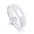 Miniatyrbillede 1 af 3: Hvid farverig erstatningssiliconestrop til Garmin Vivofit 4 Activity Fitness Tracker（L）