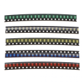 Miniatyrbilde 2 av 5: 100 st SMD LED Assorted Diode Lights Kit Super Bright SMD LED Kit 1206
