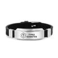 Miniatyrbild 2 av 2: Medicinskt varnings-ID-armband Diabetic Type 2