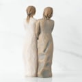 Miniatyrbild 3 av 4: Willow Tree Min syster Min vän Skulptur Handmålad figur (FMY)-Perfekt