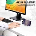 Miniatyrbillede 4 af 5: Type C han til HDMI-kompatibel hun kabel HD 4K kabeladapter