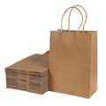 Miniatyrbild 1 av 5: Papperspåsar med handtag 30-pack, presentpåsar, 15x21x8cm (brun)