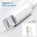 Pikkukuva 4 / 5: [2 kpl] 1 m MFi-sertifikaatti, 1 metri Lightning- USB -kaapeli iPhone 12/11/11Pro/11Max/ X/XS/XR/XS Max/8/7/6/ iPad 5S/Se