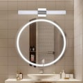 Miniatyrbillede 2 af 5: LED-badrumslampe, 8W 6000K Cool vit badeværelseslampe til badeværelseslampe over spejlet (8W 15,7 tum)