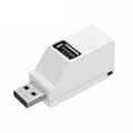 Miniatyrbillede 1 af 5: USB2.0 3.0 Type-C Multi-interface HUB Hub Splitter white USB2.0