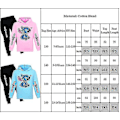 Miniatyrbilde 2 av 2: Lilo & Stitch trykte barnesporstøysett med hettegenser og bukse Black 11-12 Years