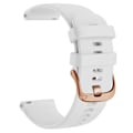 Pikkukuva 1 / 5: Läder Smart Watch Käsivarsinauha För HUAWEI WATCH GT 4 41mm/Garmin Venu 3S/Venu 2S Käsivarsinauha Rose Gold Spänne 18mm Käsivarsinauha Käsivarsinauha Silikon vit Silicone whit Silicone white For Garmin Move 3S