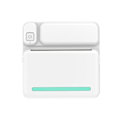 Miniatyrbillede 3 af 5: Termisk Bærbar Bluetooth-printer 57mm Mini Trådløs POS Termisk Billede Fotoprinter til Android IOS Mobiltelefon FLYE1984-C11 Blu Blue Free Size