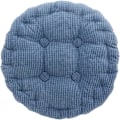 Pikkukuva 3 / 5: Pyöreä tyynytuolin pehmuste paksu tatami-tyyny sisä- ja ulkotiloihin, sininen-40cm