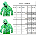 Miniatyrbilde 5 av 6: Minecraft Glidelåsgensere for gutter og jenter, 4-14 år upper garment 150cm
