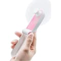 Mini bærbar ventilator - Sammenfoldelig - USB genopladelig - 2 hastigheder - Stille