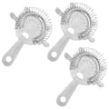 (Set med 3) 4-Prong Cocktail Bar Sil, Rostfritt Stål Hawthorne
