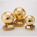 Miniatyrbilde 3 av 3: Fifa Ballon d'Or Trofé Replica Souvenir Dekorasjon 20CM