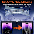 Miniatyrbild 4 av 5: 5 st Hydrogel Skärmskydd för iPhone 15 14 11 12 13 Pro Max 7 8 14 Plus - Skärmskydd för iPhone 13 12 Mini X XR XS MAX För iPhone 12 ProMax För i...