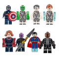 Miniatyrbild 4 av 5: 40st Avengers Minifigurer Byggklossar Leksaker Actionfigurer Kit Barnpresenter