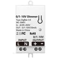 Tuya Smart 0-10V Dimmerkontroll, Tuya Zigbee 3.0 Dimmerkontroll, Smart Hem DIY Brytarrelä White