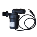 Pikkukuva 1 / 5: Hiljainen 12V DC aurinkokuuma kiertovesipumppu Harjaton moottori 1/2" liittimet 650l/h FK