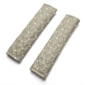 Miniatyrbilde 1 av 10: 4 stk Cover Puter Skulderputetrekk Rem Gray&white