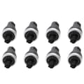 8X 10K Potentiometer 22mm Governor VSD VFD för varvtalsreglerad drivenhet växelriktare Black
