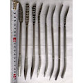Miniatyrbild 4 av 5: Wood Riffler File Set 8PCS 200mm Dubbla ändar grader för träbearbetning Carving Handverktyg Nålfil Photo Color