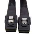 Miniatyrbillede 3 af 5: Indbygget Mini Sas Sff-8087 til Sff-8087 kabel, 36P til Mini Sas 36P kabel, Mainboard Server Hard Disk Kabel 1M Black