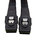 Pikkukuva 3 / 5: Sisäänrakennettu Mini Sas Sff-8087 - Sff-8087 -kaapeli, 36P - Mini Sas 36P -kaapeli, emolevypalvelimen kiintolevykaapeli 1 M Black