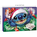 Miniatyrbillede 5 af 5: Stitch Julekalender 2024 Julen Søde Tegneserie Mode Jul med Armbånd DIY Armbåndssæt 24 Dages Jule Nedtællingskalender Smykkegave B