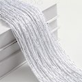 Pikkukuva 3 / 5: Stringgardiner Dörr Mygggardin, Elegant Divider Tofs Gardin för heminredning, Skiljegardin för dörrar och fönster, Vit (100x200cm)