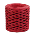 Miniatyrbillede 1 af 5: 1 rullepapirsnor Genanvendelig DIY klar tekstur Håndstrikket indpakning Raffia-halm til festival Red