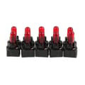 10 stk T5 T6.5 Led-pære W1.2W bilinteriørlys Dashbord Varmeindikator-God red