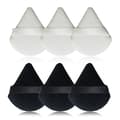 Cotton Powder Puff Triangle Wedge Shape For Under-Eye Contouring