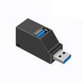 Miniatyrbilde 1 av 5: USB2.0 3.0 Type-C Multi-grensesnitt HUB Hub Splitter black USB3.0