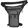 Benficka, Drop Leg Bag, Vandring Multi-Pocket Midjeväska, Lårväska Utomhus Midjeväska Grey